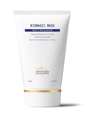 The Biologique Recherche Biomagic Masque in a 100 ml (3.4 fl oz) tube is expertly formulated to energize devitalized skin, promising a revitalized and radiant transformation.